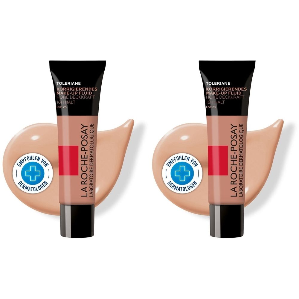 Roche-Posay Toleriane Fluide Make-up Nr.11 2x 2x30 ml Flüssigkeit