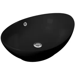 Beitz & Walz AqvaCeramica Aufsatzbecken 58 cm mattschwarz