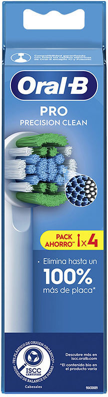 Oral-B Têtes Pro Precision Clean 4 unités