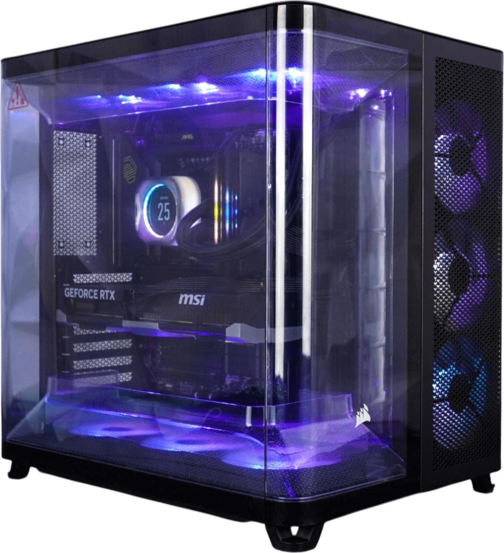 UltraGaming R7-9800X3D 64GB DDR5 4TB M.2 RTX5080 16GB WLAN W11Pro