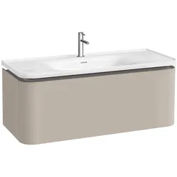 VitrA Glora Set Möbelwaschtisch + Waschtischunterschrank Taupe Matt,80378 80378