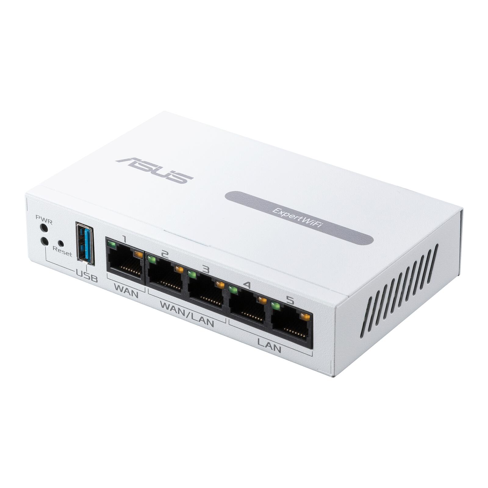 ASUS EBG15 ExpertWiFi 5-port Gigabit VPN Router (bis zu 3 WAN-Ethernet-Ports + 1 USB-WAN, IPS Intrusion Prevention, Layer 7-Firewall, Netzwerksicherheit in kommerzieller Qualität, ExpertWiFi-App) 90IG08E0-MO3B00