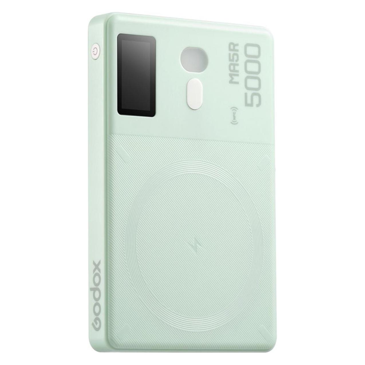 Godox MA5R Mobile Power Bank&RGB LED Light Groen (Videoleuchte) (D293491)