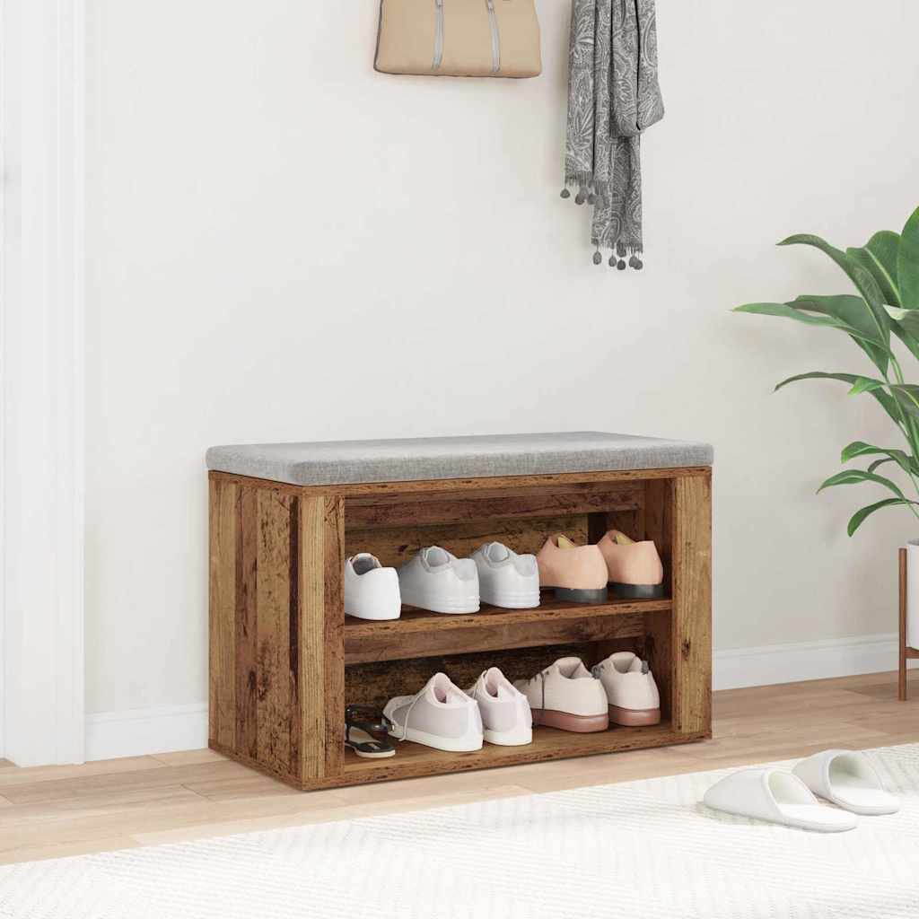 Norden Home 6 Pair Shoe Rack Dark Brown 6