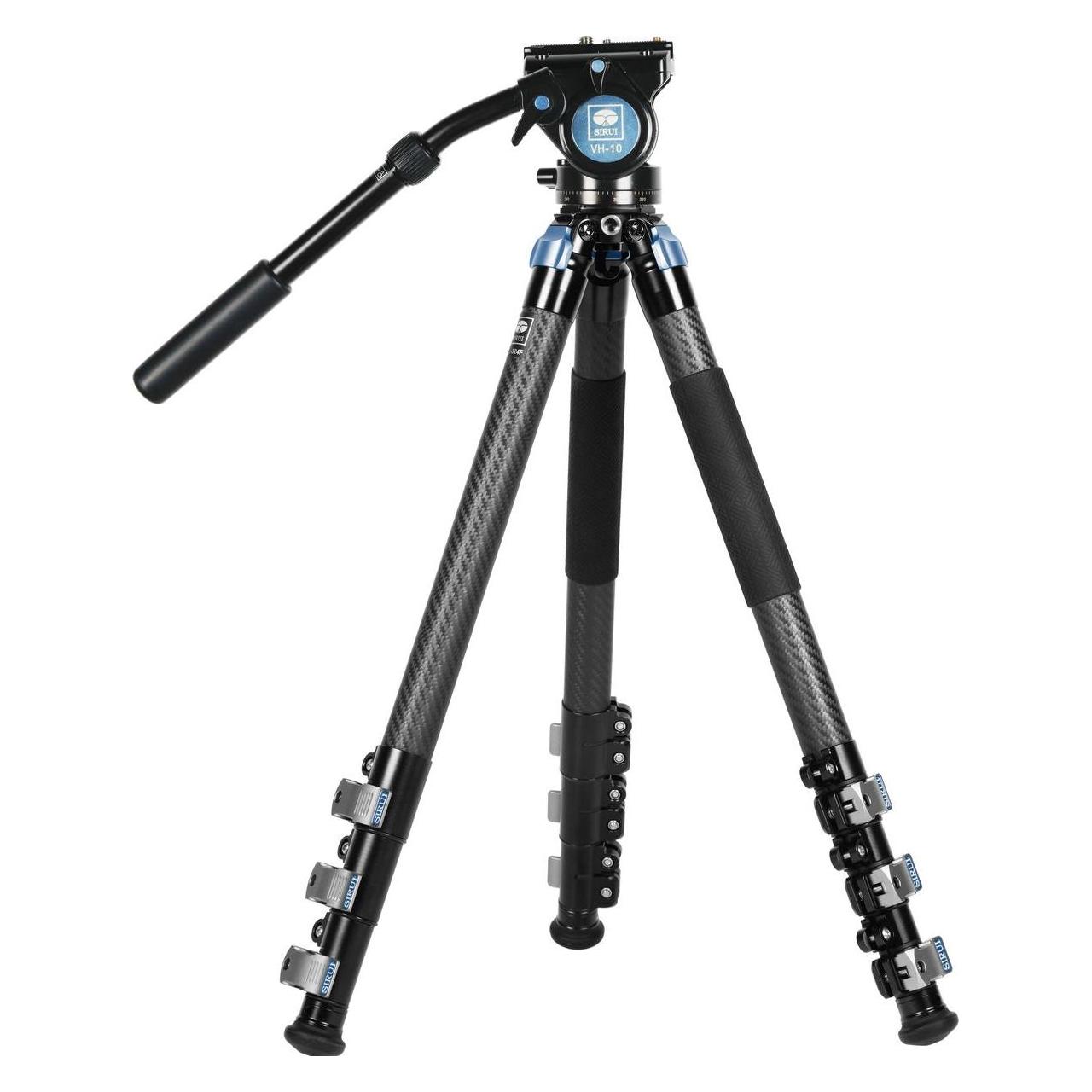 Sirui Stativ L-324F+VH-10 (Carbon) (781332)