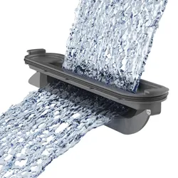 hansgrohe RainDrain Rock Fertigset Duschrinne 1200mm, kürzbar und befliesbar, 56034000