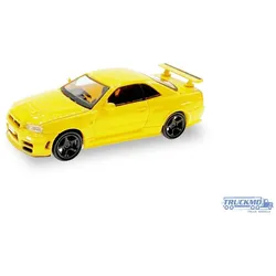 MicroCity Nissan GTR 34 gelb 87MC000047