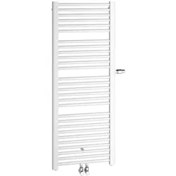 Kermi Bad- und Wohnheizkörper Basic plus, HxLxT: 1770x599x35 mm, Farbe: weiss, Ventilposition: rechts, 10, Heizkörper, Weiss