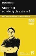 Stefan Heine - Sudoku - schwierig bis extrem 2: Noch mehr harte Nüsse für Anspruchsvolle - Preis vom 01.10.2026 17:08:56 h