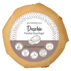 Duschie Festes Duschgel - Coconut Cream 60g