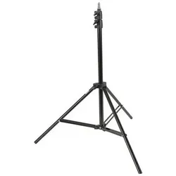 Helios LS10 Photo light stand (195 cm, 3 kg), Lampenstativ, Schwarz