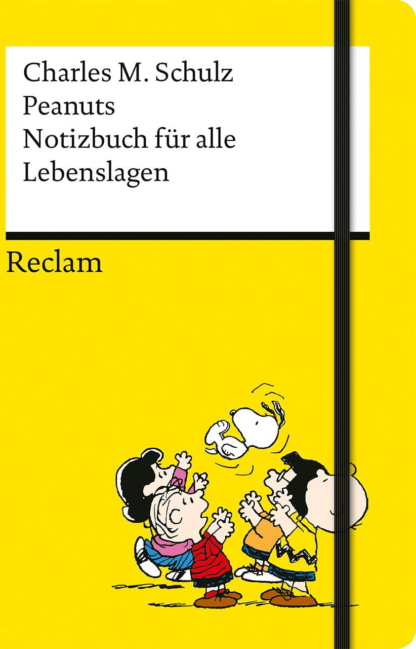 Schulz, Charles M. - Peanuts. Notizbuch für alle Lebenslagen: Hochwertiges Notizbuch, A5, liniert, mit Fadenheftung, Lesebändchen und Verschlussgummi Mit Comics von Snoopy & Co. - Preis vom 30.09.2026 22:30:23 h