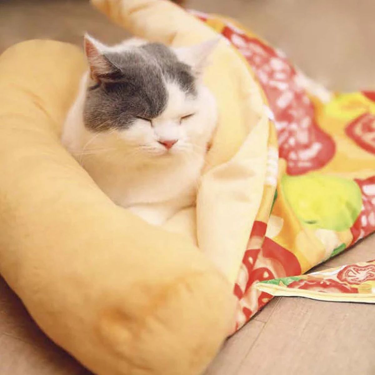 Croci Coperta Cane Sacco Nanna Fetta di Pizza 68X78X9CM