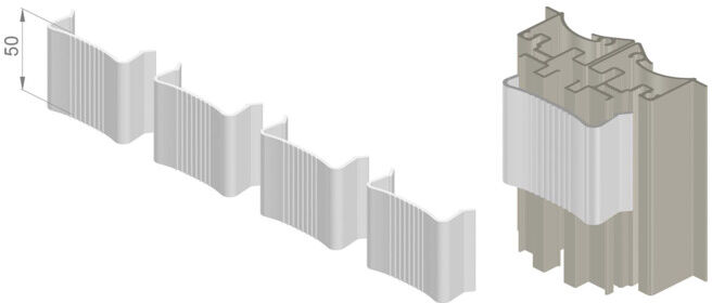 enoc Jeu de connecteurs d’assemblage montage cadre alu IBS 1 X1 (57106)