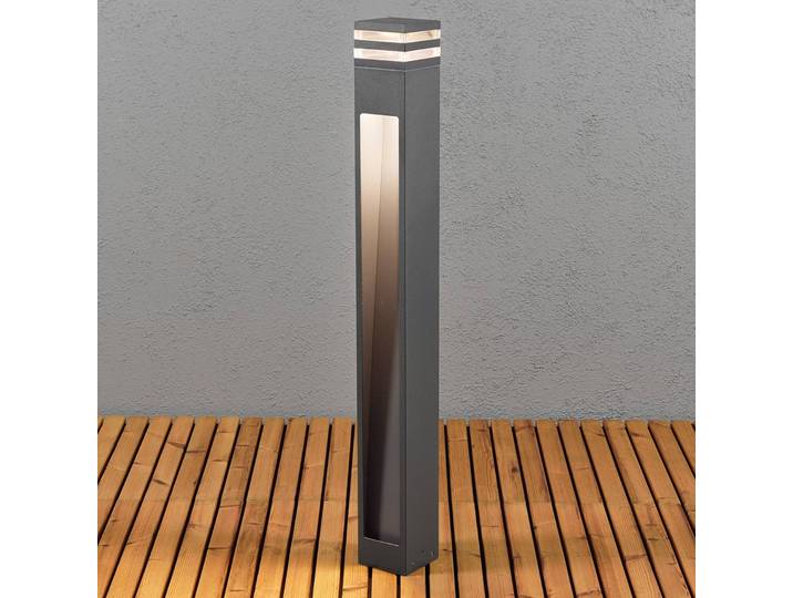 Konstsmide LED Wegeleuchte Massa, schwarz, Aluminium, Modern