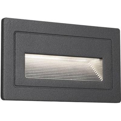 Paulmann 94383 Wandeinbauleuchte LED fest eingebaut LED Schwarz