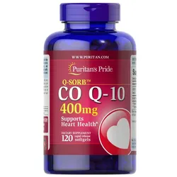 Q-SORBTM Coenzym Q-10 400 mg 120 Schnellfreisetzende Weichkapseln