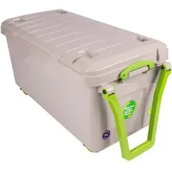 Really Useful Box Aufbewahrungsbox 160-WHTR-RDG 160l Räder grau