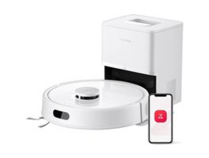 Aspirateur Robot - Roborock - Q7 BF+ - Blanc - Auto-vidage - 8 000 Pa
