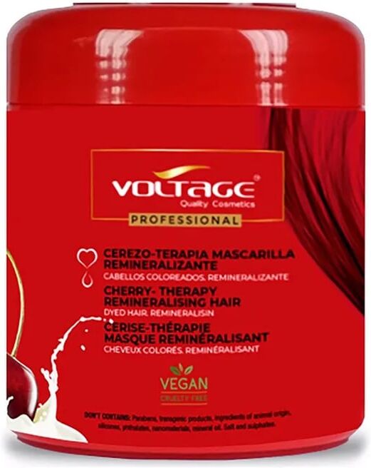 Voltage Cosmetics Máscara Cereja - Terapia 500 ml