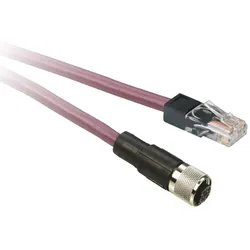 Schneider Electric VW3M94CAN45R15 CANopen Anschlusskabel, RJ45-Stecker, M12-Buchse, 15 m