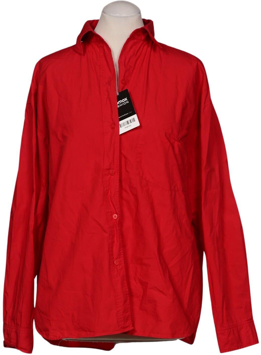 Massimo Dutti Damen Bluse, Rot, Gr. M, Baumwolle - Second Hand