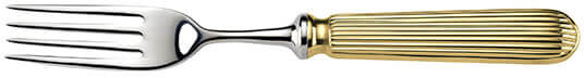 Arthur Price of England Titanic Gold Plated Dessert Fork