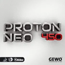 Gewo Belag Proton Neo 450 schwarz 2,2 - schwarz 2,2