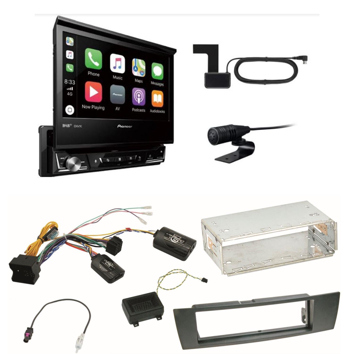 Pioneer AVH-Z7200DAB Autoradio Digitalradio Einbauset für BMW E87 E81 E82 X1 E84