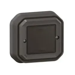 Legrand 069894L Plexo New with Netatmo Wandsender Licht 1-fach, IP 55, Farbe: Anthrazit