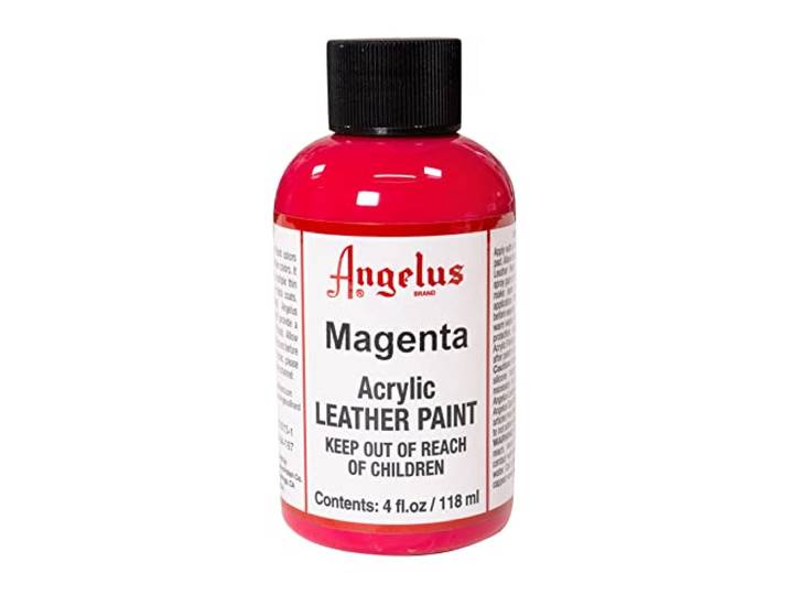 Angelus Magenta Leder Verf, roze