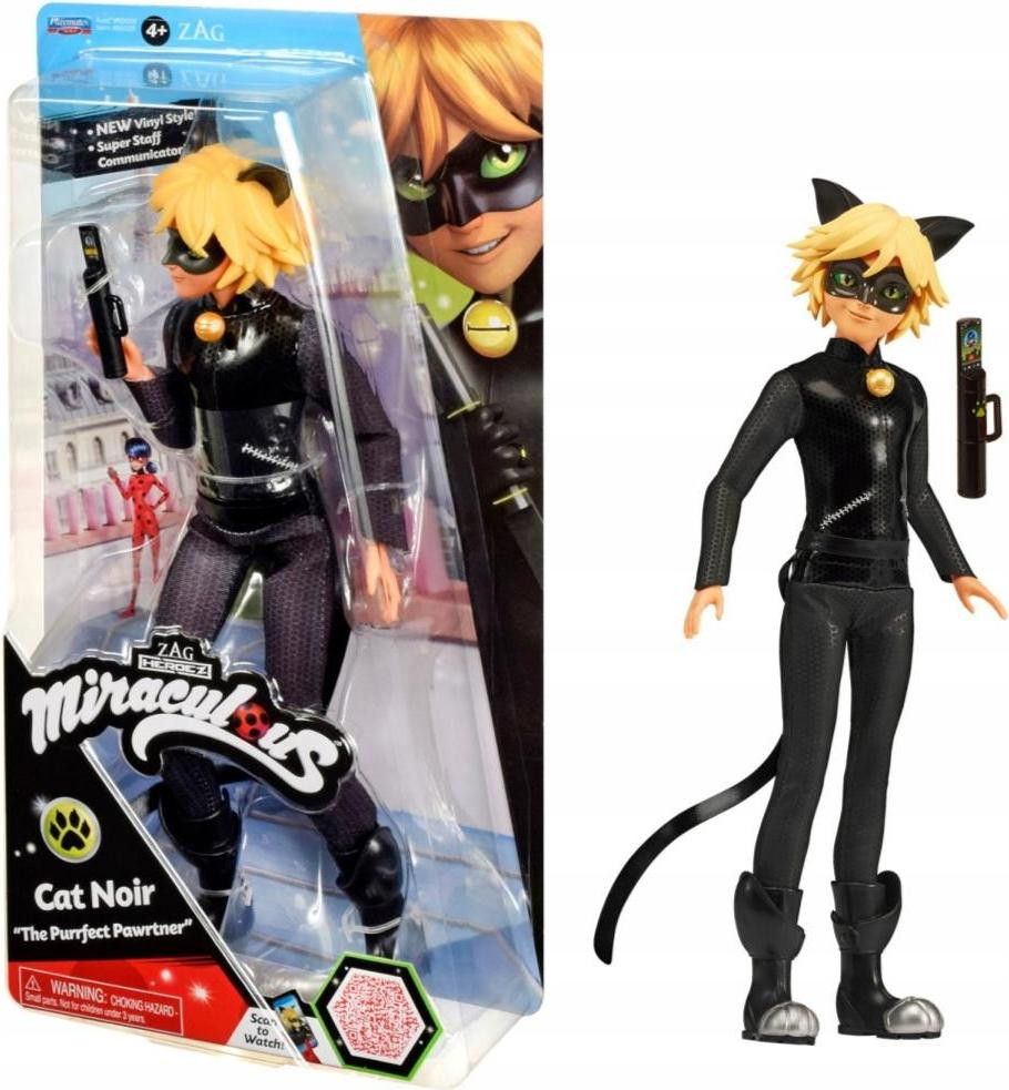 Bandai Miraculous Black Cat Figure - 26 cm