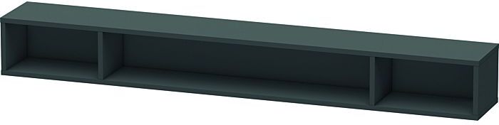 Duravit L-Cube Regalelement LC120104949 100 x 14 cm, graphit matt, 3 Fächer, horizontal