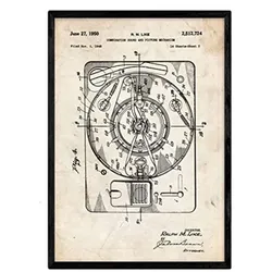 POSTER Ton & Bild Patent A3 Rahmenlos