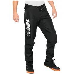 100%, Herren, Velohosen, R-Core pant schwarz 28 (28), Schwarz
