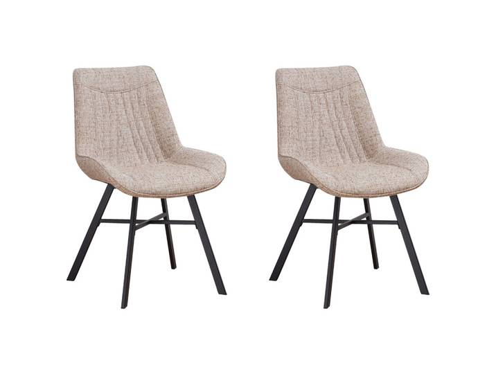 Stuhl-Set Samuel ca. 53x87 cm 2er-Set Weiß