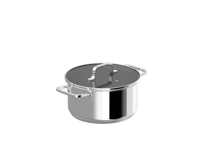 Faitout avec couvercle Helix 20cm