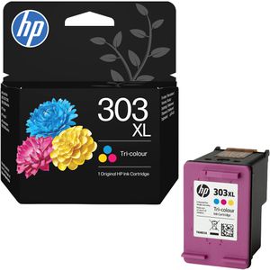 HP Tinte 303XL, T6N03AE color, 415 Seiten, Druckleistung XL