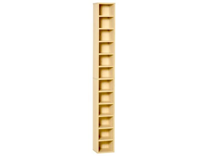 LIA Rangements pour CD et DVD étagère colonne de rangement meuble de rangement avec 12 compartiments capacité max. 204 CD 21