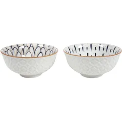 Schale YAMATA (BHT 16x7x16 cm) - BHT 16x7x16 cm