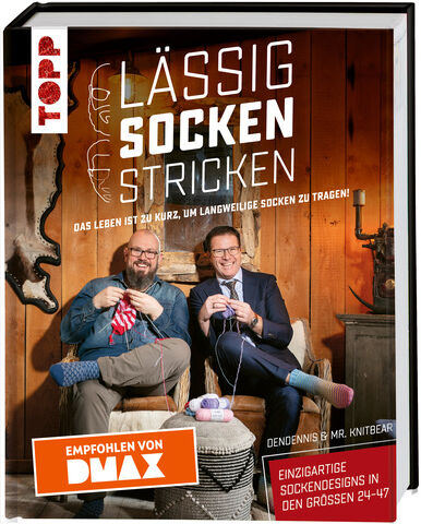Buch "Lässig Socken stricken"