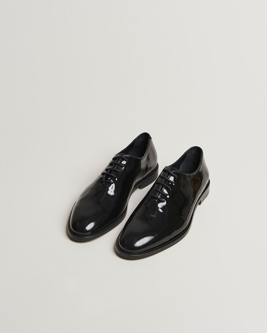 Myrqvist Drottningholm Patent Shoe Black men EU40,5 Sort
