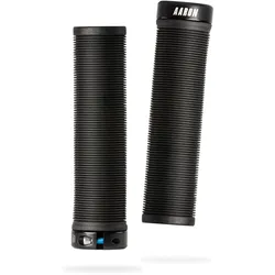 AARON MTB & BMX Fahrradgriffe - Schwarz - Lamellen Profil