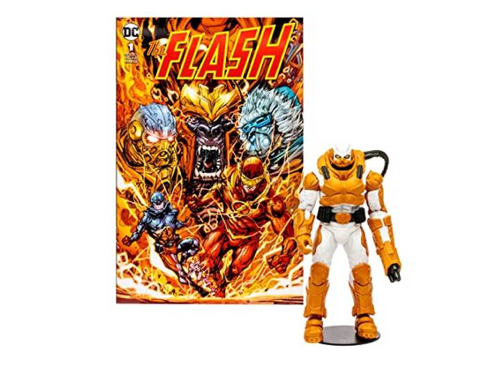 DC Direct Page Punchers Actiefiguur & Comic Heatwave (The Flash Comic) 18 cm