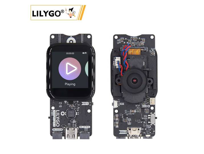 LILYGO ® Carte de développement de caméra AI T-Camera-Plus-S3 ESP32-S3 avec module d'affichage LCD