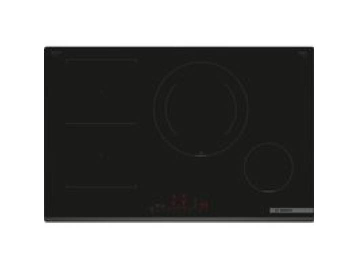 Table induction grande largeur BOSCH - 4 foyers - L80 x P52 cm - PVS831HC1E