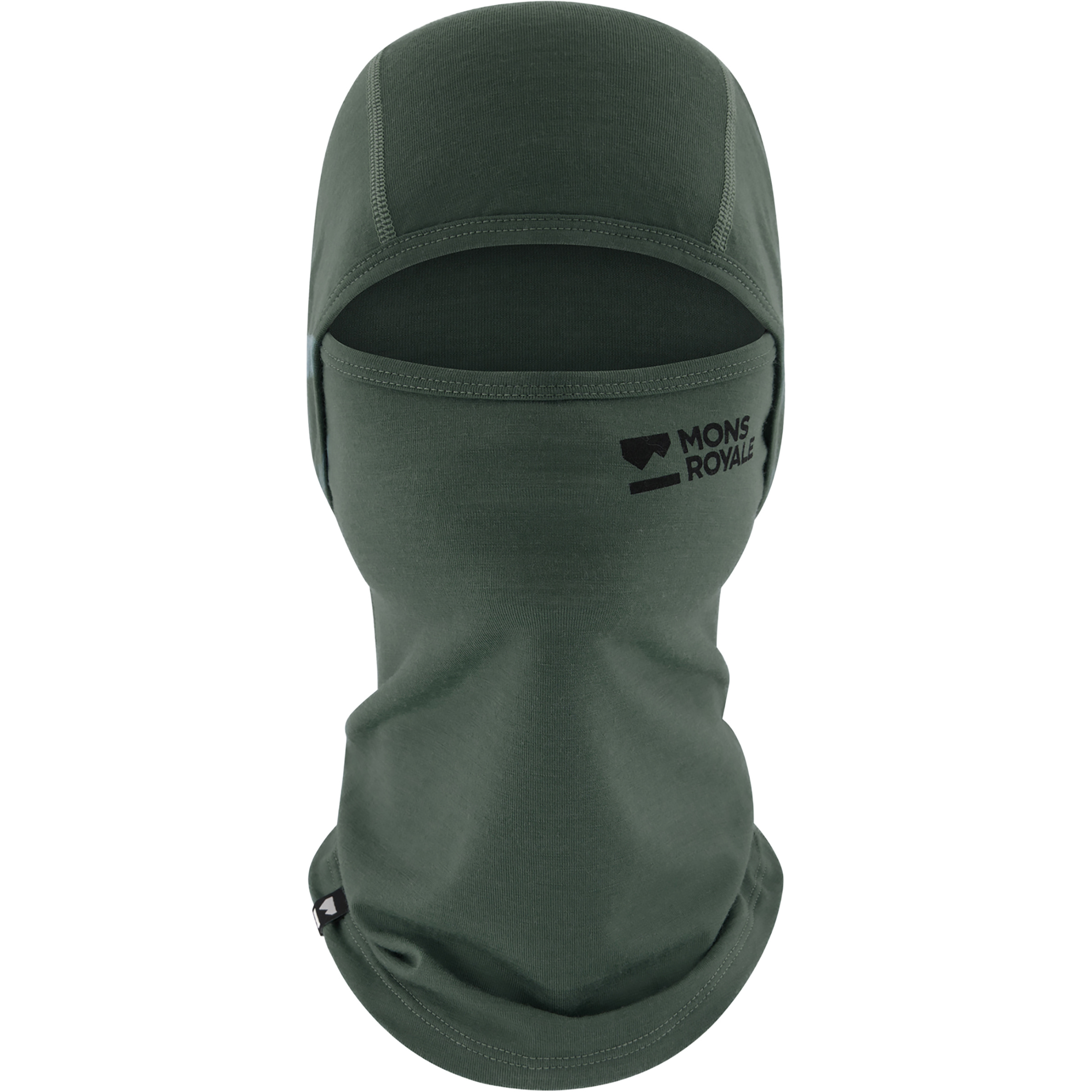 Mons Royale Santa Rosa Flex 200 Sturmhaube Sturmhauben & Balaclavas gruen Größe L Skifahren | Skitour Elastisch Merinowolle