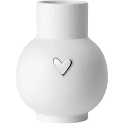 Räder, Vase, Lovely Kugelvase Herz Silber D: 10 cm (1x)
