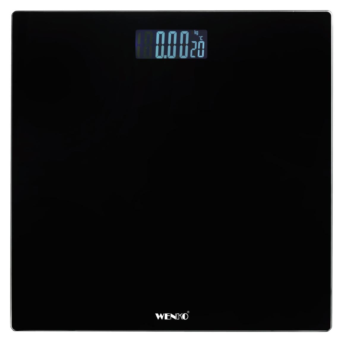 WENKO Personenweegschaal LCD digitaal voor lichaamsgewicht tot 150 kg