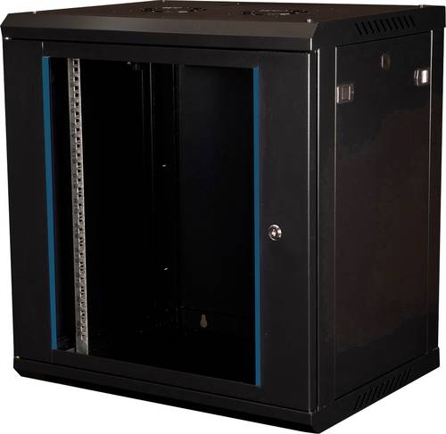 Value 26.99.0825 19 Zoll 19 Zoll Wandgehäuse 12 HE Schwarz